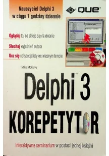 Delphi 3 korepetytor - Aplikacje biurowe - miniaturka - grafika 1