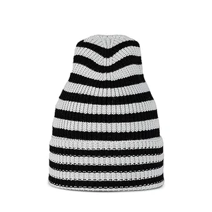 Buff Unisex Youth Zimic Stripes Black czapka z dzianiny dla dzieci, rozmiar uniwersalny - Czapki damskie - miniaturka - grafika 1