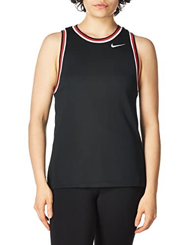 Nike koszulka damska W Nk Dry Sl bez rękawów bez rękawów Black/(White) M