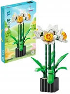 Zabawki konstrukcyjne - Klocki konstrukcyjne kwiaty w doniczce ŻONKILE 838 el. 101-11 - miniaturka - grafika 1