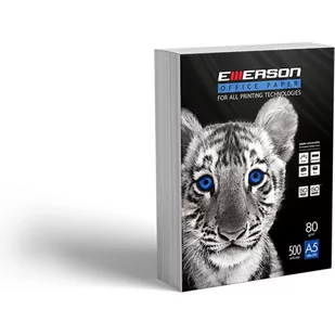 Papier ksero A5 80g EMERSON TIGER (10ryz) klasa białości C - Papier do drukarek - miniaturka - grafika 1