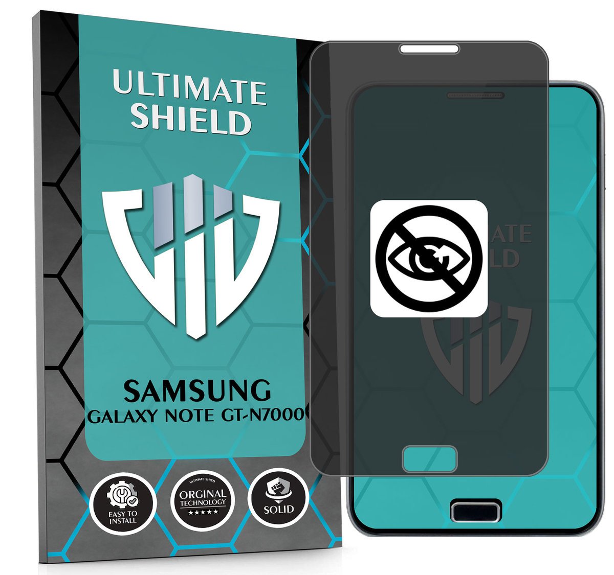 NAJLEPSZA FOLIA 5D ANTYSZPIEGOWSKA DO SAMSUNG NOTE GT-N7000 HYDROŻELOWA