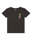 Koszulki dla dziewczynek - Roxy Koszulka dziewczęca z krótkim rękawem Day And Night - miniaturka - grafika 1