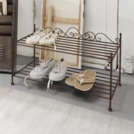 Półki do salonu - Półka na buty Cloutier - miniaturka - grafika 1