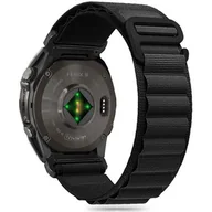 Akcesoria do smartwatchy - Pasek TECH-PROTECT Nylon Pro do Garmin Fenix 5/6/6 Pro/7/8/E (47 mm) Czarny - miniaturka - grafika 1