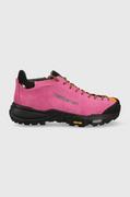 Buty trekkingowe damskie - Zamberlan buty Free Blast Suede damskie kolor różowy - miniaturka - grafika 1