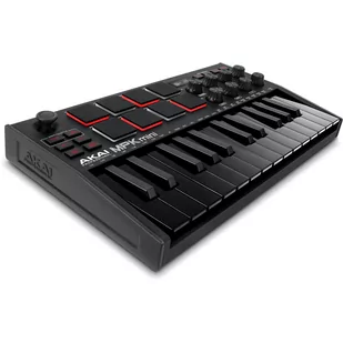 AKAI MPK MINI 3 BLACK - Mini klawiatura sterująca - Instrumenty klawiszowe - miniaturka - grafika 1
