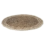 Obrusy i serwetki - Podkładka na stół, pleciona z trzciny, Ø 38 cm - miniaturka - grafika 1