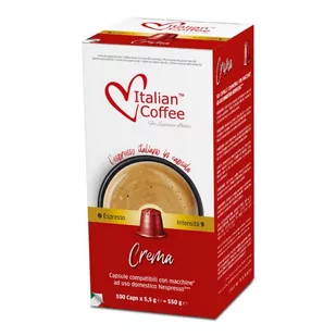 Crema kapsułki do Nespresso - 100 kapsułek - Kawa w kapsułkach i saszetkach - miniaturka - grafika 1