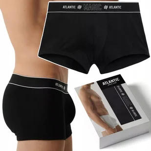 Bokserki męskie PUSH-UP efekt uniesienia ATLANTIC MAGIC POCKET - XXL - Majtki męskie - miniaturka - grafika 1