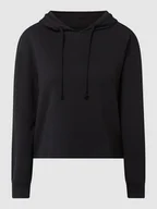 Bluzy damskie - Bluza z kapturem z mieszanki bawełny model ‘Chilli’ - miniaturka - grafika 1