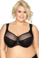 Biustonosze - Gaia Gaia 874M Samira Maxi czarny 100D Biustonosz miękki - miniaturka - grafika 1