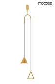 Lampy sufitowe - MOOSEE lampa wisząca ACUSTICA złota - miniaturka - grafika 1