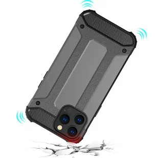 Hybrid Armor pancerne hybrydowe etui pokrowiec iPhone 13 Pro Max niebieski - Etui i futerały do telefonów - miniaturka - grafika 8