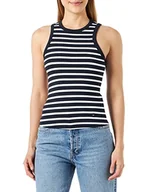 Koszulki i topy damskie - Tommy Hilfiger Inne topy z dzianiny damskie, Brenton Stp/białe/pustynne niebo, XS - miniaturka - grafika 1