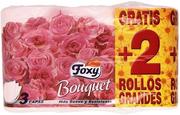Papier toaletowy - Papier toaletowy Foxy Bouquet Color 3 Layers 4 + 2 rolls (8437005901452) - miniaturka - grafika 1