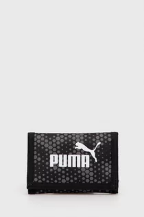Portfele - Puma portfel męski kolor czarny - grafika 1