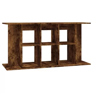 Szafka pod akwarium, przydymiony dąb, 120x40x60 cm Lumarko! - Szafki do salonu - miniaturka - grafika 3