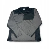 Bluzy męskie - Wciągana szara bluza męska dekolt V Columbia XL - miniaturka - grafika 1