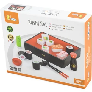 Viga VIGA 50689 ZESTAW SUSHI 1837 - Układanki dla dzieci - miniaturka - grafika 1