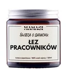 Świece - Świeczka Sojowa O Zapachu Łez Pracowników, Prezent, Upominek, Zapachowa 120Ml - miniaturka - grafika 1