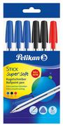 Długopisy - Zestaw Długopis Super-Soft 6Szt Pelikan Herlitz - miniaturka - grafika 1