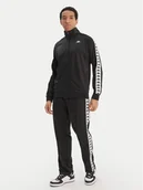 Dresy męskie - Kappa Dres 3500060 Czarny Regular Fit - miniaturka - grafika 1