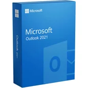 Programy biurowe - Microsoft Outlook 2021 (1 urządzenie) (Aktywacja online) - miniaturka - grafika 1