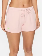 Spodenki damskie - Kappa Szorty sportowe 313037 Koralowy Regular Fit - miniaturka - grafika 1