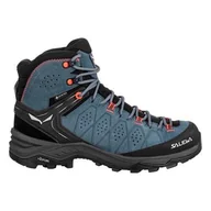 Buty trekkingowe damskie - Buty trekkingowe damskie Salewa Ws Alp Trainer 2 Mid Gtx - miniaturka - grafika 1