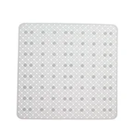 Maty antypoślizgowe - Mata łazienkowa Aura 50 x 51 cm biały Malva - miniaturka - grafika 1