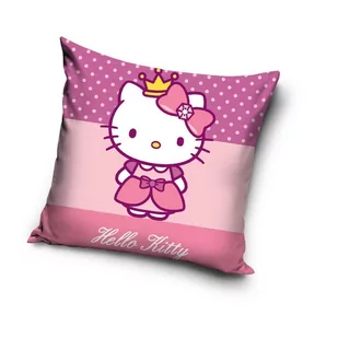 POSZEWKA NA PODUSZKĘ HELLO KITTY KOT 40 X 40 CM (HK235005) - Pościel dla dzieci - miniaturka - grafika 1