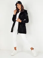 Kurtki damskie - Kurtka damska parka HENRY czarna Dstreet TY4106-XL - miniaturka - grafika 1