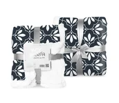 Koce - koc świąteczny 150x200 SHERPA śnieżynki - miniaturka - grafika 1