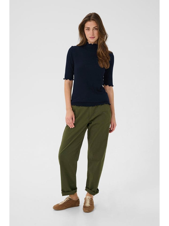 Cream Koszulka w kolorze granatowym