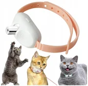 Zabawki dla kotów - Interaktywna Obroża Led Dla Kota Psa Zabawka Treningowa Elektroniczna USB - miniaturka - grafika 1