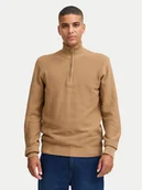 Swetry męskie - Blend Sweter 20718078 Beżowy Regular Fit - miniaturka - grafika 1