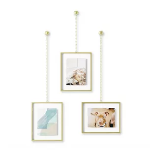 Metalowe ramki zestaw 3 szt. 25x31 cm Fotochain – Umbra - Ramki na zdjęcia - miniaturka - grafika 1