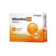Witaminy i minerały - Activlab Pharma Witamina D3 2000 IU 60 kapsułek 3742321 - miniaturka - grafika 1