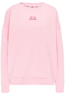 myMo Damski sweter oversize blond, różowy, L, Rosa, L - Swetry damskie - miniaturka - grafika 1