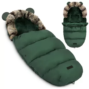 Ricokids Śpiworek do wózka, sanek Elmi Ricokids - khaki 720009 - Akcesoria do wózków - miniaturka - grafika 1