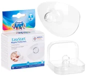 Akcesoria do karmienia - CANPOL BABIES OSŁONKI NA BRODAWKI PIERSI 2szt +POJEMNIK L - miniaturka - grafika 1