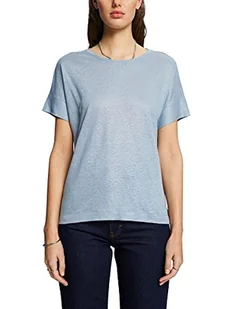 ESPRIT Collection Damska koszulka 033EO1K302, 445/LIGHT Blue Lavender, XXL, 445/Light Blue Lavender, XXL - Koszulki i topy damskie - miniaturka - grafika 1