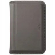 Portfele - Magnetyczny portfel Rfid Uniq Lyden Ds stojak na telefon szary - miniaturka - grafika 1