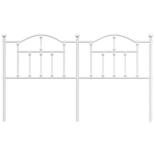 Metalowe wezgłowie, białe, 180 cm Lumarko! - Inne meble do sypialni - miniaturka - grafika 4