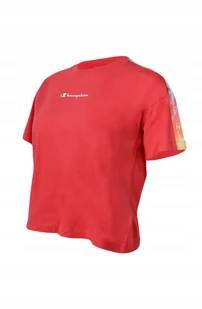 CHAMPION Koszulka Damska 114993 RÓŻ XS - Koszulki i topy damskie - miniaturka - grafika 1