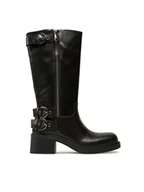 Kozaki damskie - PINKO Kozaki Alys 04 SD0153 P056 Czarny - miniaturka - grafika 1