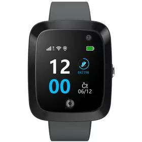 Aligator Care AW06BK Czarny - Smartwatch - miniaturka - grafika 1