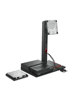 Uchwyty do monitorów - Lenovo 4XF1K03170 uchwyt / stojak do monitorów 68,6 cm (27") Czarny Biurko - miniaturka - grafika 1