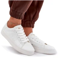 Trampki damskie - Trampki Damskie Niskie Eko Skórzane Big Star NN274577 Białe 40 - miniaturka - grafika 1